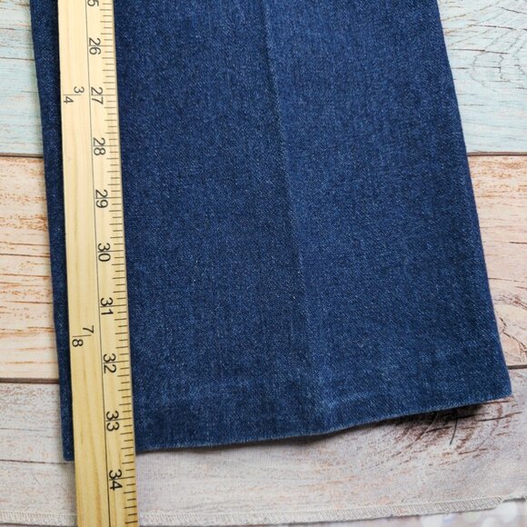 Vintage Jordache High-Waisted Jeans With Horse Embroidery & Contrast Stitching, - Picture 7 of 9